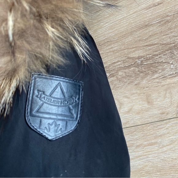 Rudsack Atelier Noir parka authentic real fur collar down filled small - Picture 6 of 13